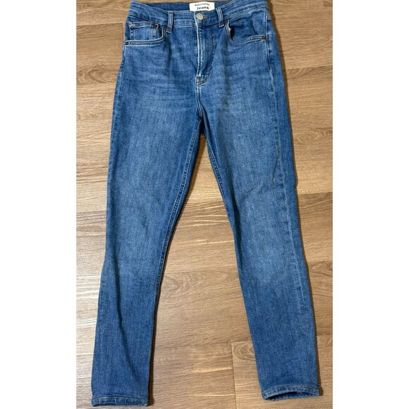 Reformation Denim - Reformation High Rise Skinny Blue Jeans Size 27